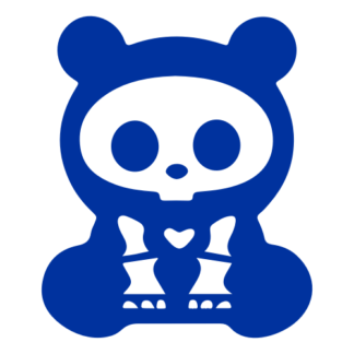 X-Ray Panda Decal (Blue)